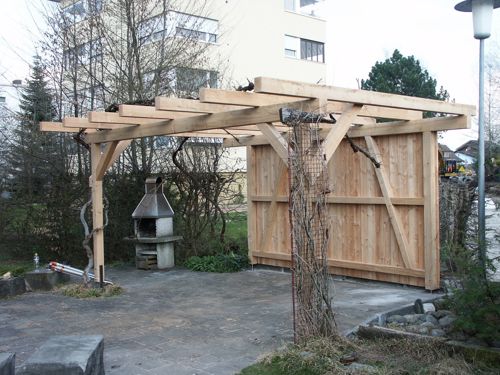 Pergola / nachher