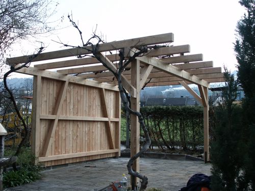 Pergola / nachher